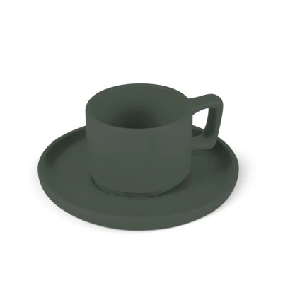Berlingerhaus Sada hrnků na espresso 8 ks 100 ml Matte Green Collection