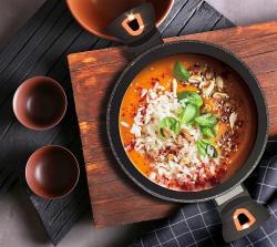 Berlingerhaus Sada nádobí s mramorovým povrchem 10 ks Black Rose Collection