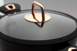 Berlingerhaus Sada nádobí s mramorovým povrchem 10 ks Black Rose Collection