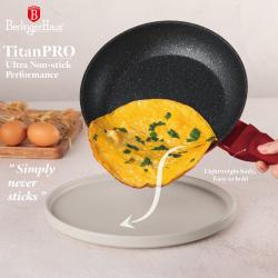 Berlingerhaus Sada nádobí s mramorovým povrchem 11 ks Burgundy Metallic Line