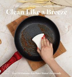 Berlingerhaus Sada nádobí s mramorovým povrchem 11 ks Burgundy Metallic Line