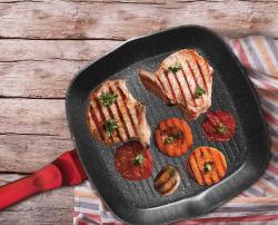 Berlingerhaus Sada nádobí s mramorovým povrchem 11 ks Burgundy Metallic Line