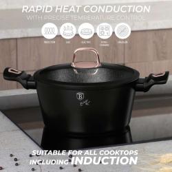 Berlingerhaus Sada nádobí s titanovým povrchem 15 ks Black rose Collection