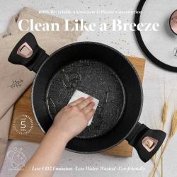 Berlingerhaus Sada nádobí s titanovým povrchem 15 ks Black rose Collection