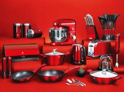 Berlingerhaus Sada nádobí s mramorovým povrchem 15 ks Burgundy Metallic Line