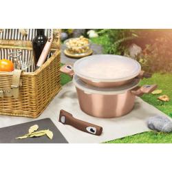 Berlingerhaus Sada nádobí s mramorovým povrchem 6 ks Rosegold Metallic Line