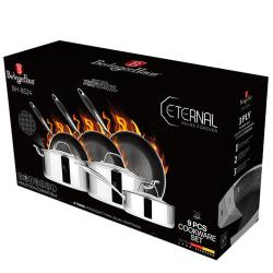 Berlingerhaus Sada nádobí s nepřilnavým povrchem 9 ks Eternal Collection