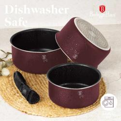 Berlingerhaus Sada nádobí s odnímatelnou rukojetí 12 ks Leonardo Collection