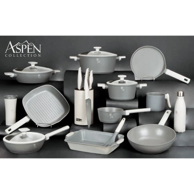 Berlingerhaus Sada nádobí s titanovým povrchem 10 ks Aspen Collection