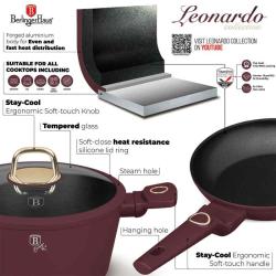Berlingerhaus Sada nádobí s titanovým povrchem 10 ks Leonardo Collection