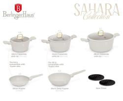 Berlingerhaus Sada nádobí s titanovým povrchem 10 ks Sahara Collection