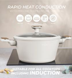 Berlingerhaus Sada nádobí s titanovým povrchem 10 ks Sahara Nordic Collection