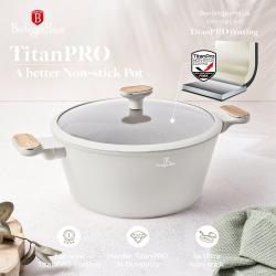 Berlingerhaus Sada nádobí s titanovým povrchem 10 ks Sahara Nordic Collection