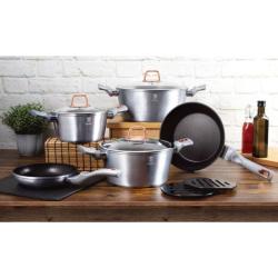 Berlingerhaus Sada nádobí s mramorovým povrchem 12+2 ks Moonlight Edition
