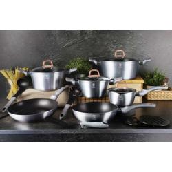 Berlingerhaus Sada nádobí s mramorovým povrchem 12+2 ks Moonlight Edition