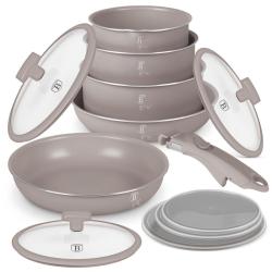 Berlingerhaus Sada nádobí s titanovým povrchem 12 ks Taupe Collection Berlingerhaus Sada nádobí s titanovým povrchem 12 ks Taupe Collection