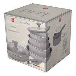 Berlingerhaus Sada nádobí s titanovým povrchem 12 ks Taupe Collection