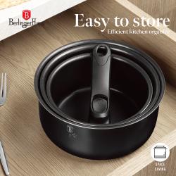 Berlingerhaus Sada nádobí s titanovým povrchem 13 ks Black Rose Collection