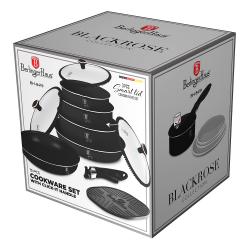 Berlingerhaus Sada nádobí s titanovým povrchem 13 ks Black Rose Collection