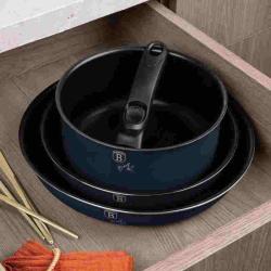 Berlingerhaus Sada nádobí s titanovým povrchem 13 ks Deep Sea Collection