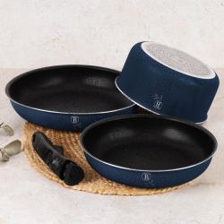 Berlingerhaus Sada nádobí s titanovým povrchem 13 ks Deep Sea Collection