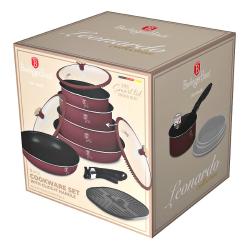 Berlingerhaus Sada nádobí s titanovým povrchem 13 ks Leonardo Nordic Collection