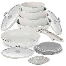 Berlingerhaus Sada nádobí s titanovým povrchem 13 ks Sahara Marble Collection Berlingerhaus Sada nádobí s titanovým povrchem 13 ks Sahara Marble Collection