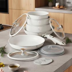 Berlingerhaus Sada nádobí s titanovým povrchem 13 ks Sahara Nordic Collection