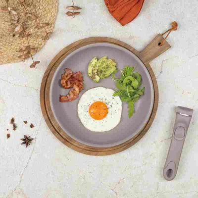Berlingerhaus Sada nádobí s titanovým povrchem 13 kusů Taupe Nordic Collection