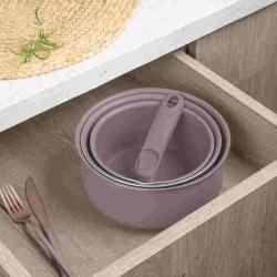 Berlingerhaus Sada nádobí s titanovým povrchem 13 kusů Taupe Nordic Collection