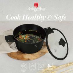 Berlingerhaus Sada nádobí s titanovým povrchem 15 ks Matte Black Collection