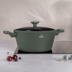 Berlingerhaus Sada nádobí s titanovým povrchem 15 ks Matte Green Collection