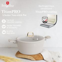 Berlingerhaus Sada nádobí s titanovým povrchem 15 ks Sahara Collection