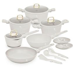 Berlingerhaus Sada nádobí s titanovým povrchem 15 ks Sahara Collection Berlingerhaus Sada nádobí s titanovým povrchem 15 ks Sahara Collection