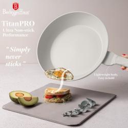 Berlingerhaus Sada nádobí s titanovým povrchem 15 ks Sahara Marble Collection