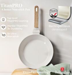 Berlingerhaus Sada nádobí s titanovým povrchem 15 ks Sahara Nordic Collection