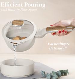 Berlingerhaus Sada nádobí s titanovým povrchem 15 ks Sahara Nordic Collection