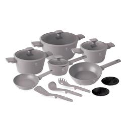 Berlingerhaus Sada nádobí s titanovým povrchem 15 ks Taupe Collection Berlingerhaus Sada nádobí s titanovým povrchem 15 ks Taupe Collection