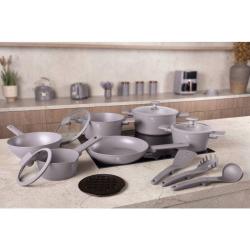 Berlingerhaus Sada nádobí s titanovým povrchem 15 ks Taupe Collection