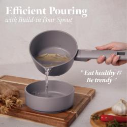 Berlingerhaus Sada nádobí s titanovým povrchem 15 ks Taupe Collection