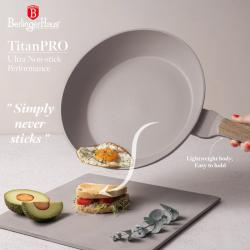 Berlingerhaus Sada nádobí s titanovým povrchem 15 ks Taupe Nordic Collection