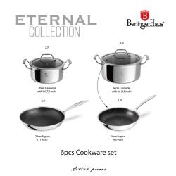 Berlingerhaus Sada nádobí s titanovým povrchem 6 ks Eternal Collection