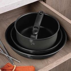 Berlingerhaus Sada nádobí s titanovým povrchem 9 ks Anthracite Collection