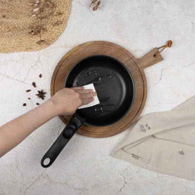 Berlingerhaus Sada nádobí s titanovým povrchem 9 ks Anthracite Collection