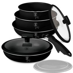 Berlingerhaus Sada nádobí s titanovým povrchem 9 ks Matte Black Collection Berlingerhaus Sada nádobí s titanovým povrchem 9 ks Matte Black Collection