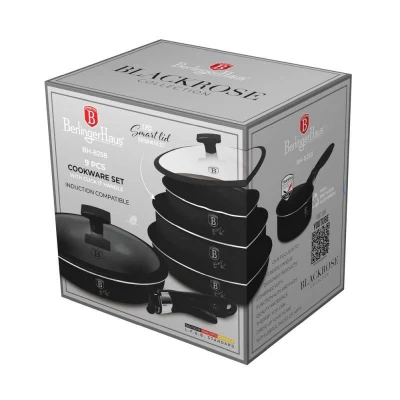 Berlingerhaus Sada nádobí s titanovým povrchem 9 ks Monaco Collection
