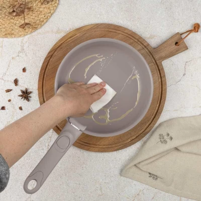 Berlingerhaus Sada nádobí s titanovým povrchem 9 ks Taupe Collection (VÝPRODEJ)