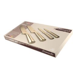 Berlingerhaus Sada nožů nerez 4 ks Leonardo Collection