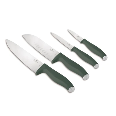 Berlingerhaus Sada nožů nerez 4 ks Matte Green Collection
