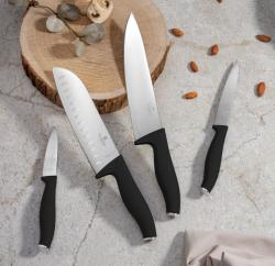 Berlingerhaus Sada nožů nerez 6 ks Matte Black Collection